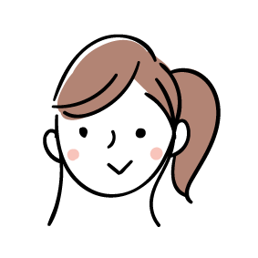 女性顔イラスト05